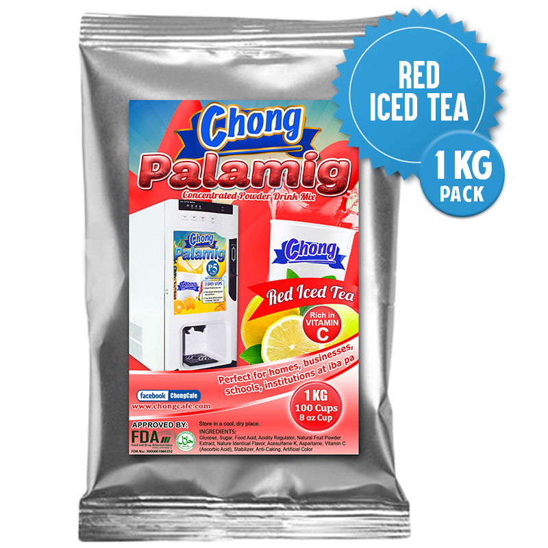 Chong Palamig Red Iced Tea Kg Pack Chong Cafe