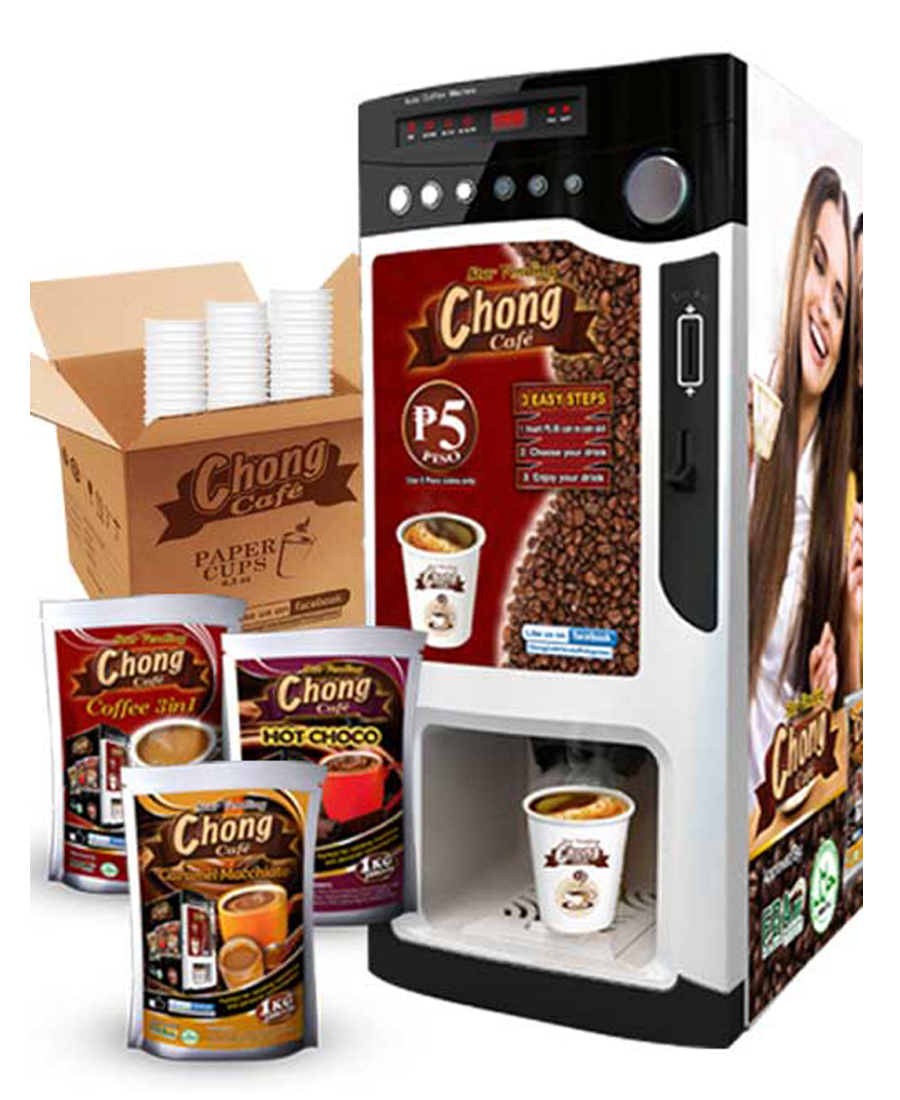 Hot Vending Machine Only (CoinOperated with AutoCup Dispensing