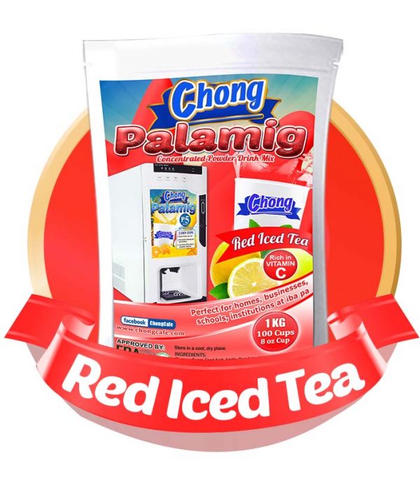 Chong Cafe Product Red Iced Tea Official Tetra Pak