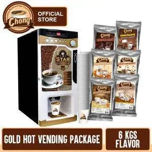 Chong Star Gold Hot Vending Machine Package