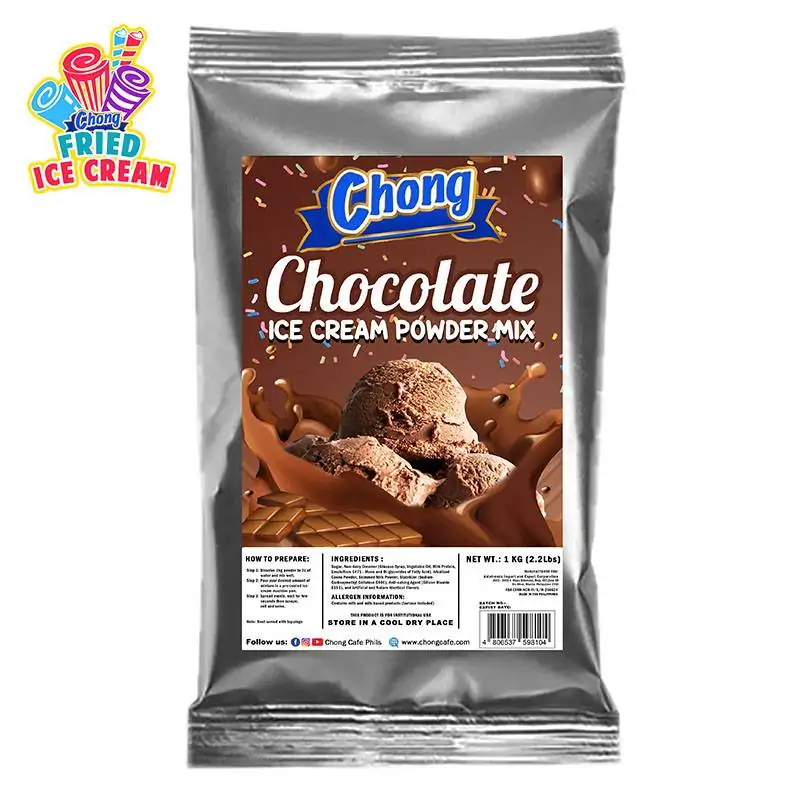 Chong Ice Cream Powder Mix - Chocolate Flavor (1 Kilo) - Image 2
