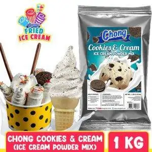 Chong Ice Cream Powder Mix - Cookies and Cream Flavor (1 Kilo)