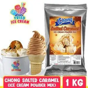 Chong Ice Cream Powder Mix - Salted Caramel Flavor (1 Kilo)