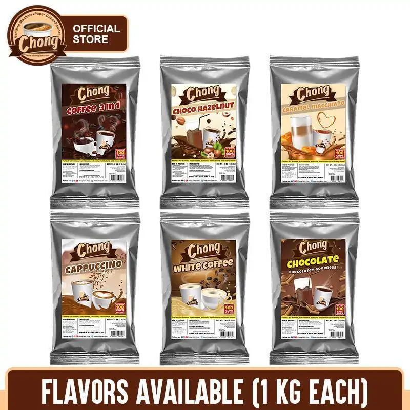 Chong White 6 Coin Hot Vending Machine Package - Image 3