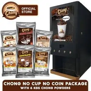 Chong No Cup No Coin Hot Vending Machine Package