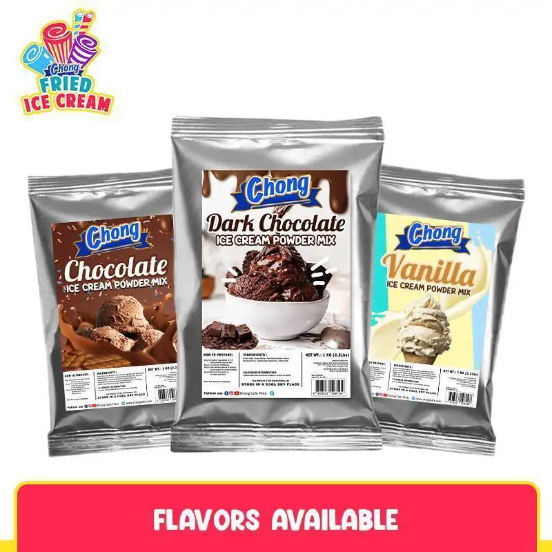 Chong Single Pan Fried Ice Cream Machine Package - Image 2