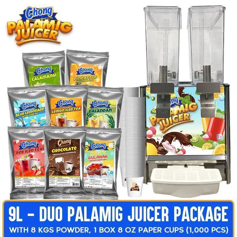 Chong Palamig Juicer Package – DUO 9 LITERS