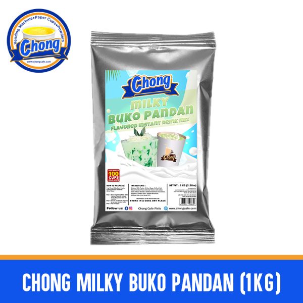 Chong Palamig Milky Buko Pandan 1 Kg-Pack - Image 2